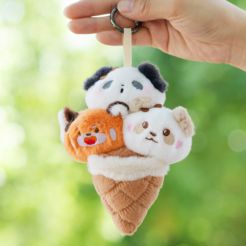 Panmor Cute Plush Keychain Series