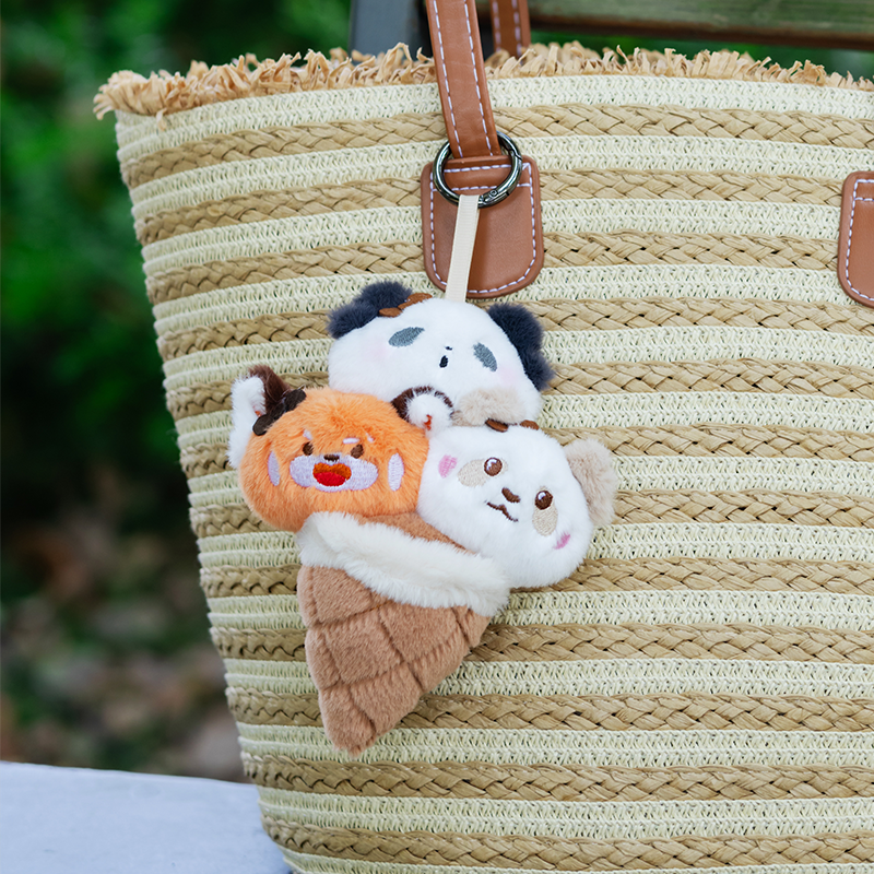 Panmor Cute Plush Keychain Series