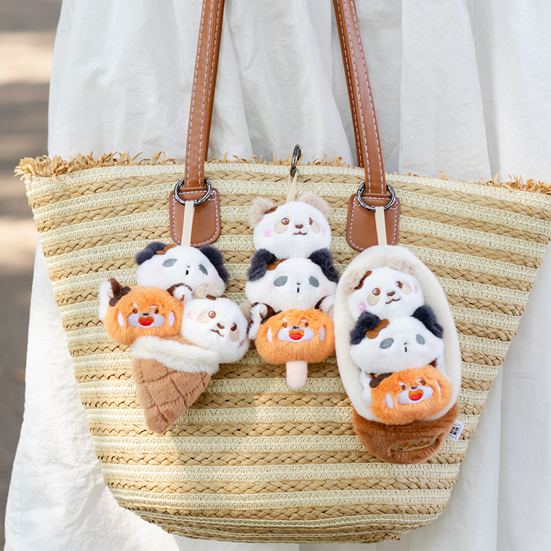 Panmor Cute Plush Keychain Series